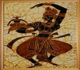 Оформление батика в багет Оформление батика в багет