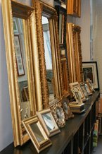 Багетная мастерская "Фаберама", зеркала в антикварных (старинных) рамах.